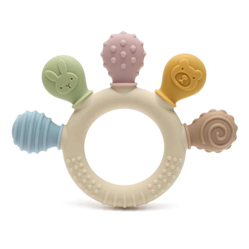 Silicone Baby Teether – Sensory Chew Toy