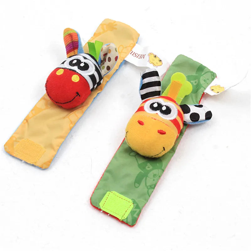 Baby Rattle Socks & Wrist Toys – 0 to 12 Months
