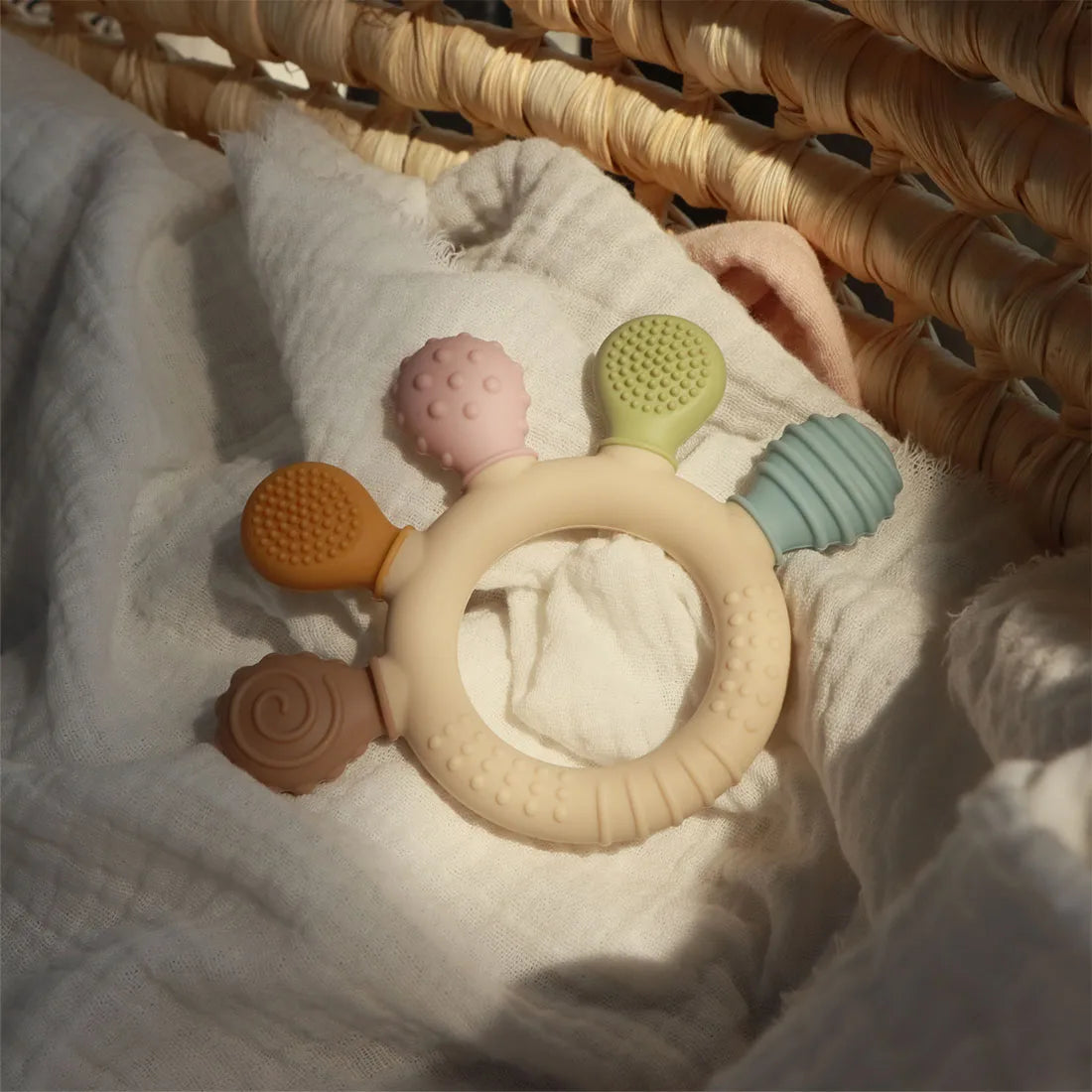 Silicone Baby Teether – Sensory Chew Toy